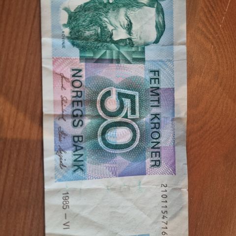 Femti Kroner 1985