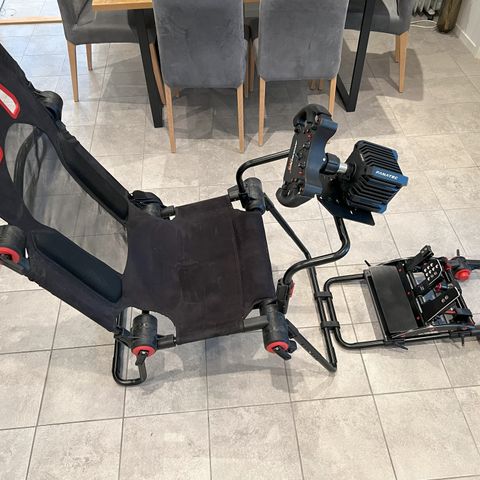 Full Sim Rig (Fanatec CSL DD 8 Nm, CSL Elite  GT3 Wheel)