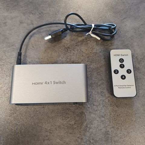 Excibel HDMI 4x1 switch