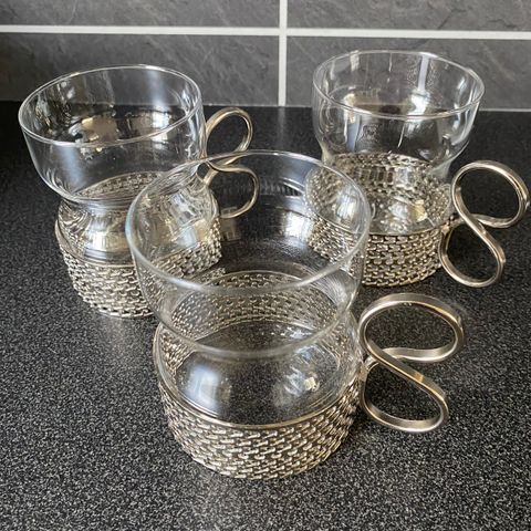 Iittala , Tsaikka kopper med holder