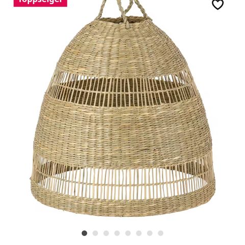 Lampe/ taklampe Ikea med oppheng!