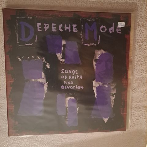 LP Depeche Mode - Songs Of Faith And Devotion