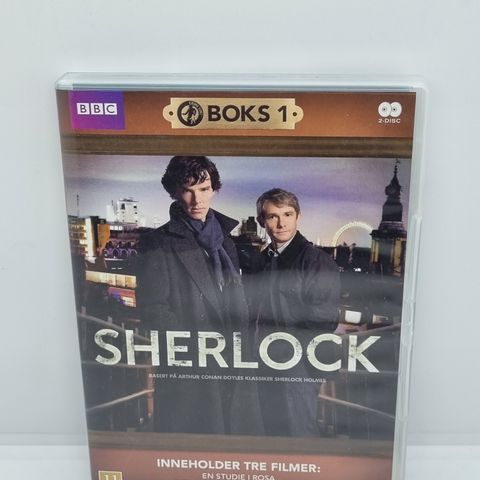 Sherlock. Boks 1. Dvd