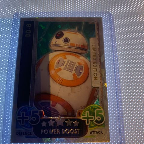 BB-8 Star Star Wars kort Limited Edition