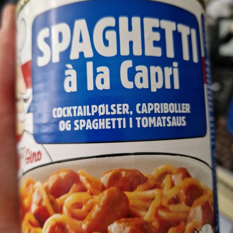 Spagetti ala capri