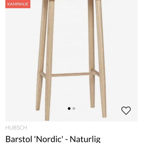 Barstoler 3 stk