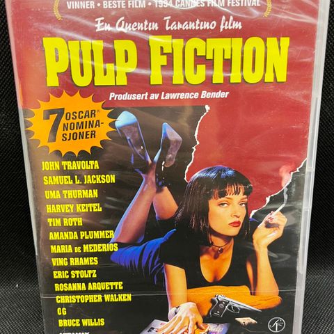 PULP FICTION (DVD, NY I PLAST)