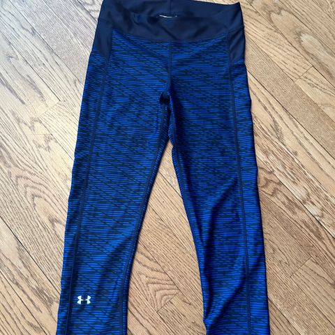 Under Armour treningsbukse small medium dame blå pent brukt