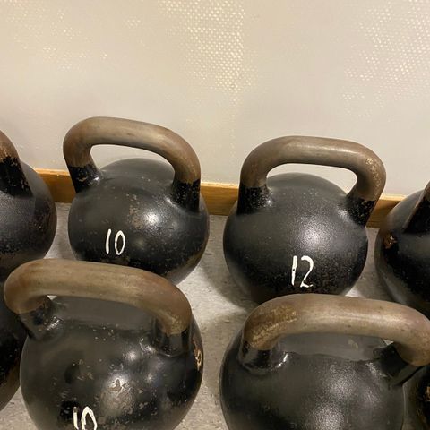 Kettlebels- 12 og 20 kg