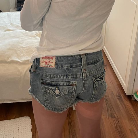 True Religion Joey Cut-off Shorts