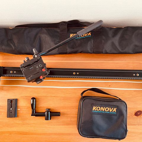 Konova K2 100cm + Manfrotto Video Head