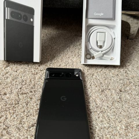 Google Pixel 7pro Obsidian selges!