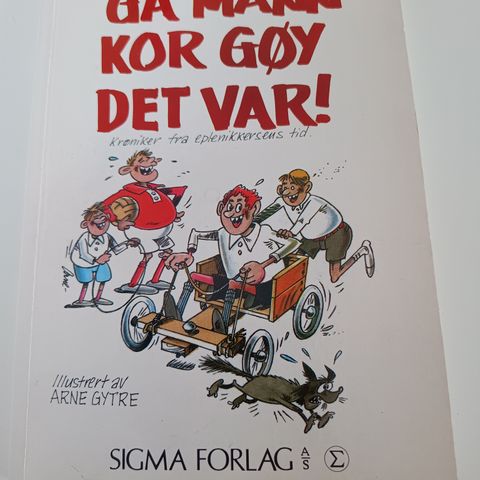 Gå mann kor gøy det var!