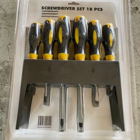 screwdriver set 18 pcs