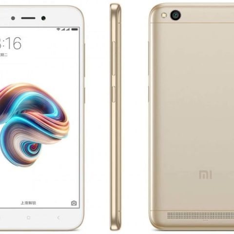 Redmi 5A - Refurbished med Nytt Display og Android 14