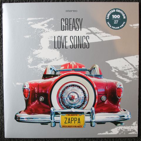 Frank Zappa - Greasy Love Songs Farga vinyl