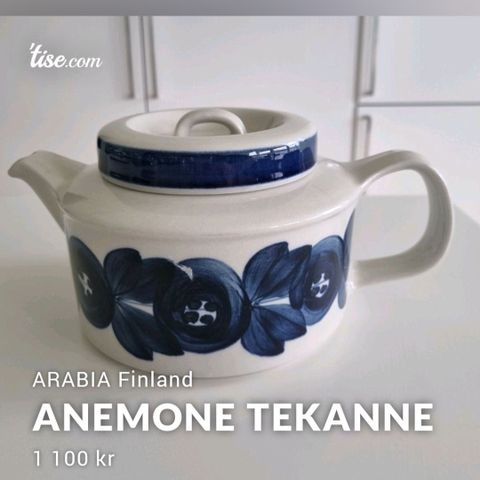 Anemone tekanne