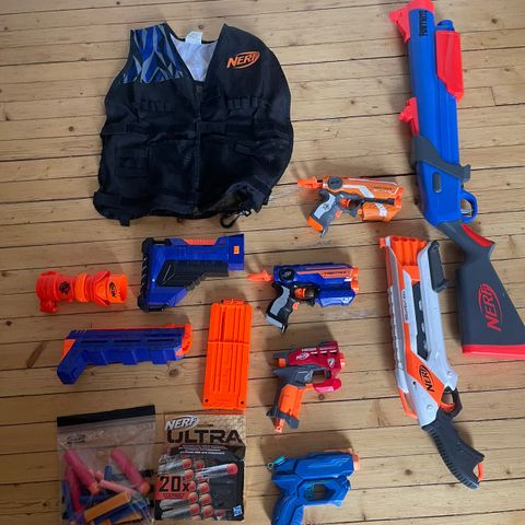 Nerf pakke selges billig