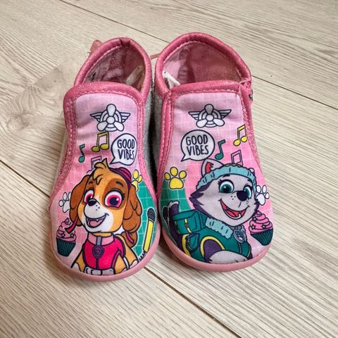 Paw patrol tøfler i str 23