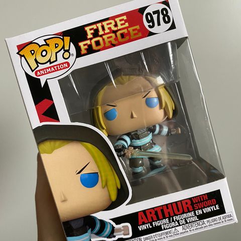 Funko Pop! Arthur | Fire Force (978) With Sword