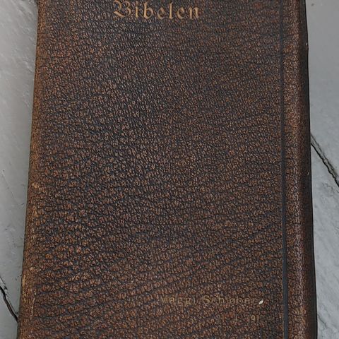 Gammel bibel og salmebok