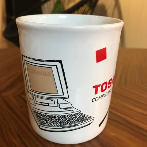 Toshiba krus fra 80-tallet