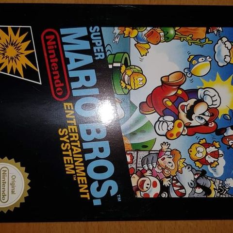 Super Mario Bros NES *KUN ESKE OG MANUAL*