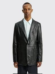 Acne Studios Leather Suit Jacket