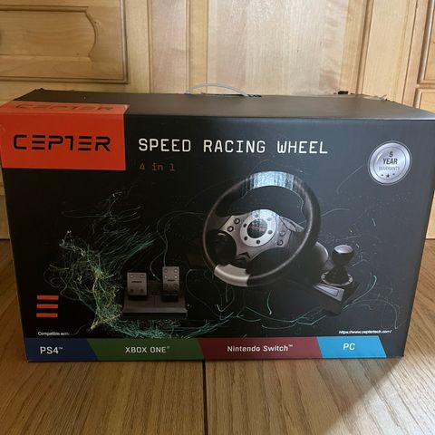 Nytt Cepter speed racing wheel