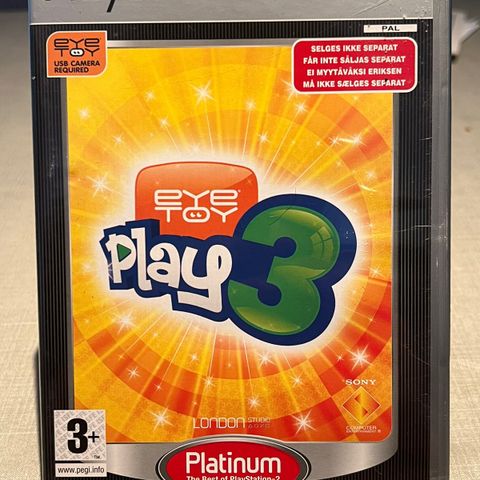 Eyetoy Play 3 PS2