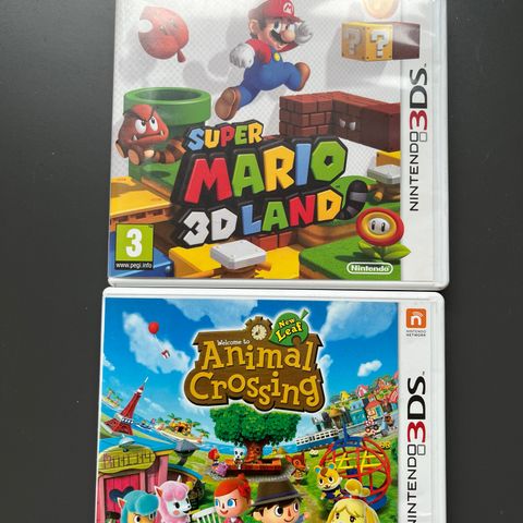 Nintendo 3DS spill til salgs