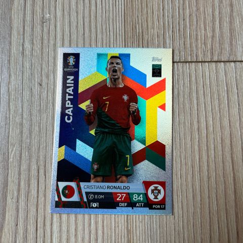 Fotballkort EURO 2024 Match Attax - byttes eller selges