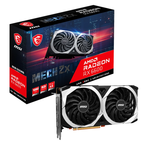 MSI Radeon RX 6600 MECH 2X