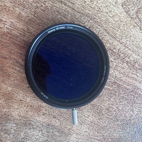 Nisi Variabelt ND-filter (1.5–5 trinn) 62mm