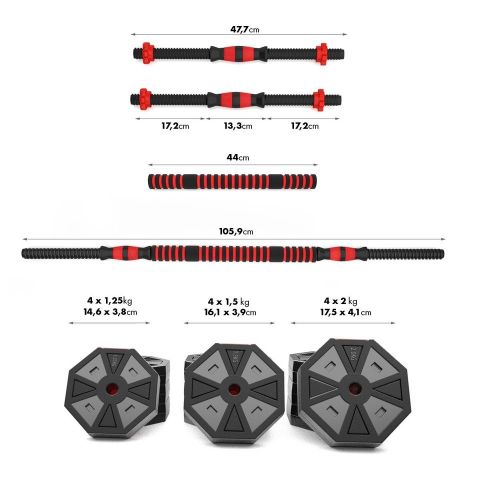 Kompositt 20 KG sett manualer