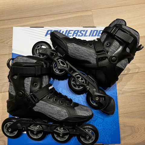 Inline rulleskøyter. Powerslide phuzion radon enzo 90. Størrelse 44