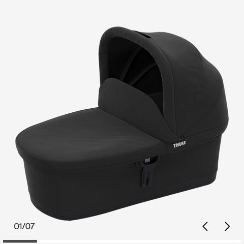 Thule Urban Glide bassinet / liggedel og regntrekk