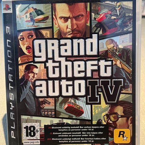 Grand theft auto IV PS3