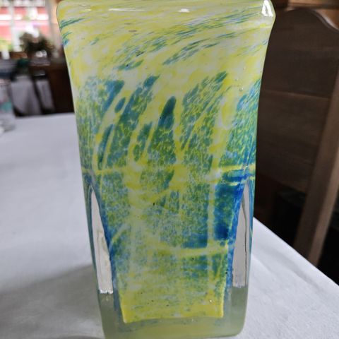 Kunst glass vase