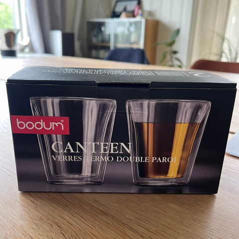 Bodum Canteen Termo kaffeglass