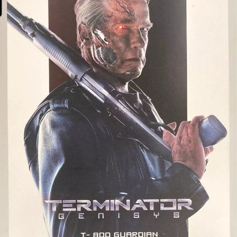 Helgetilbud! Hot toys MMS 307 Terminator Genisys T-800 Guardian 1/6