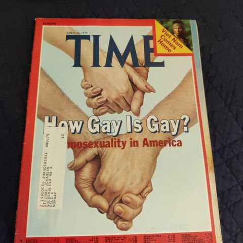 Time Magazine 23. April 1979 How Gay Is Gay?