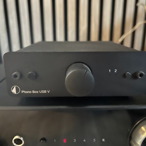 Pro-Ject Phono Box Usb V  riaa trinn