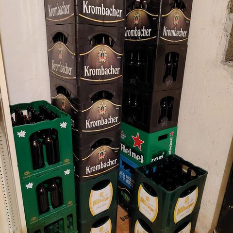 Ølkasse 0,5 liter