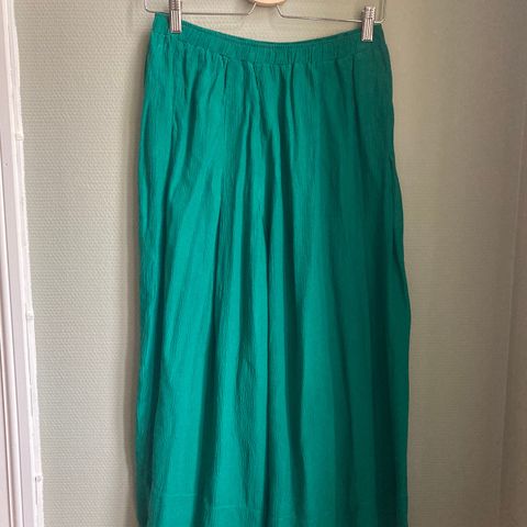 Alysi 100% silk midi skirt