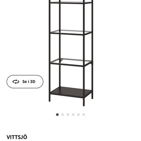 Vitsjö - Hylle fra IKEA