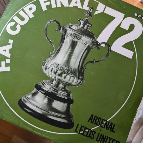 Arsenal - Leeds FA cup finale 1972 LP
