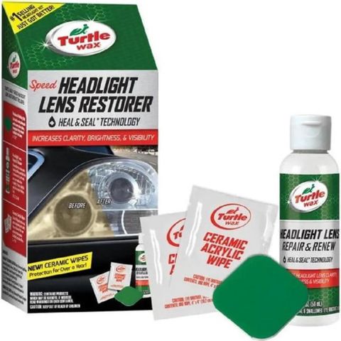 Turtlewax headlight lens restorer - lyktefornyer