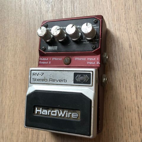 HardWire RV-7 Stereo Reverb (Made in USA)