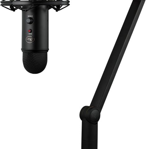 Blue Yeti caster Pro opptakspakke mikrofon